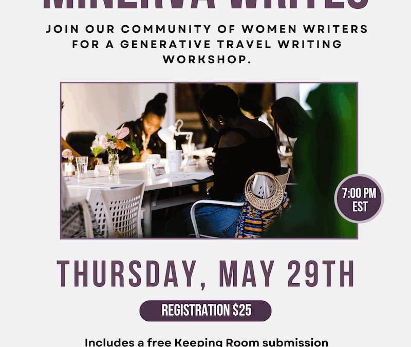 Travel Writing Virtual Workshop – May 29